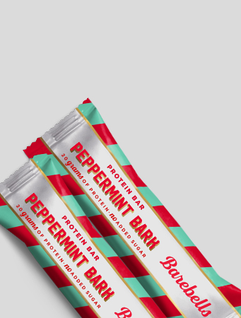 Barebells Protein Bar 
- Peppermint Bark